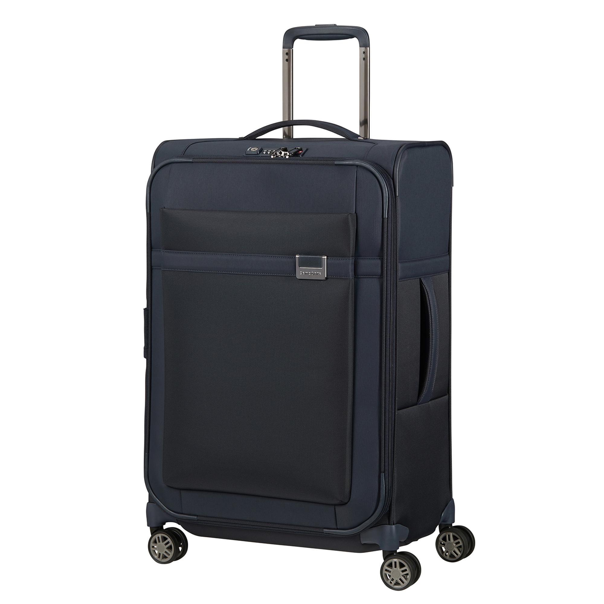 Samsonite Lacivert Aırea - 4 Tekerlekli Spinner Körüklü Orta Boy Valiz 67 Cm