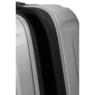 Samsonite Gri Spinner Nuon Körüklü 4 Tekerlekli 69 cm Orta Boy Valiz