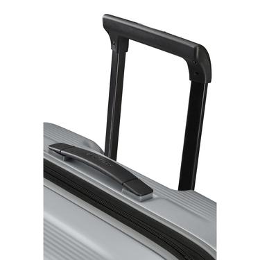  Samsonite Gri Spinner Nuon Körüklü 4 Tekerlekli 69 cm Orta Boy Valiz