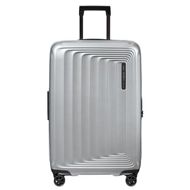  Samsonite Gri Spinner Nuon Körüklü 4 Tekerlekli 69 cm Orta Boy Valiz
