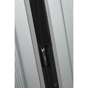  Samsonite Gri Spinner Nuon Körüklü 4 Tekerlekli 69 cm Orta Boy Valiz
