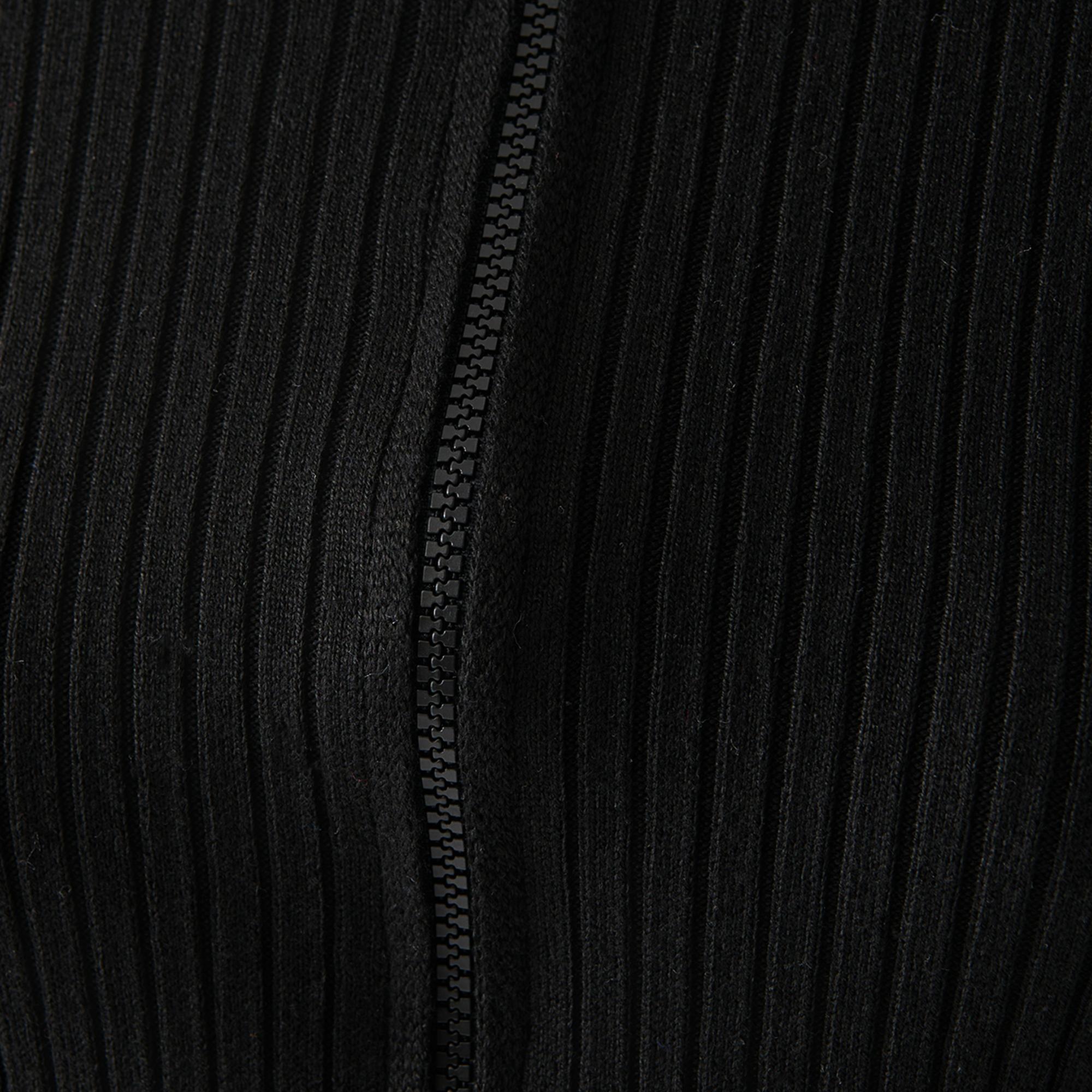 Mavi Çift Yön Fermuarlı Siyah Triko Fitted / Vücuda Oturan Kesim 171469-900