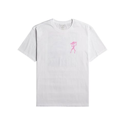  Billabong Spiral Ss Erkek Beyaz Tişört