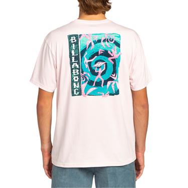  Billabong Spiral Ss Erkek Mor Tişört