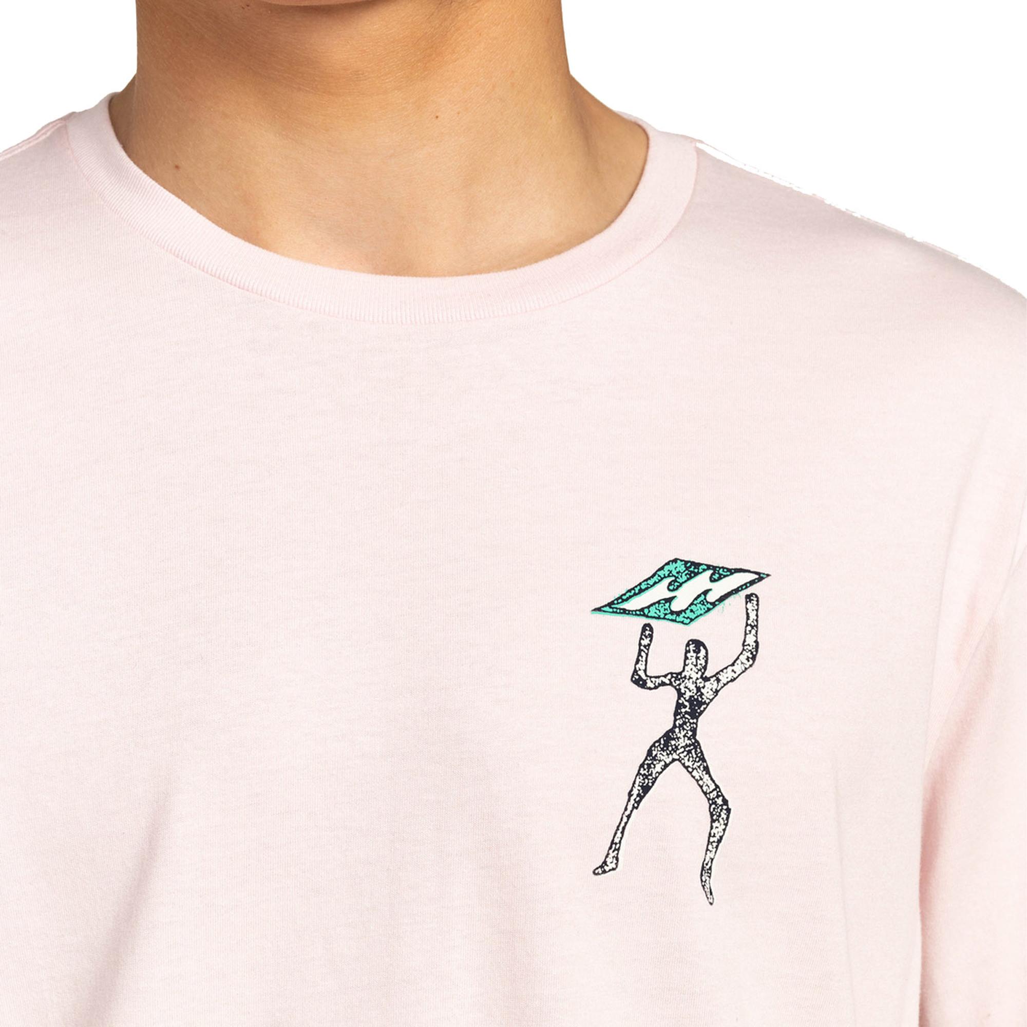 Billabong Spiral Ss Erkek Mor Tişört