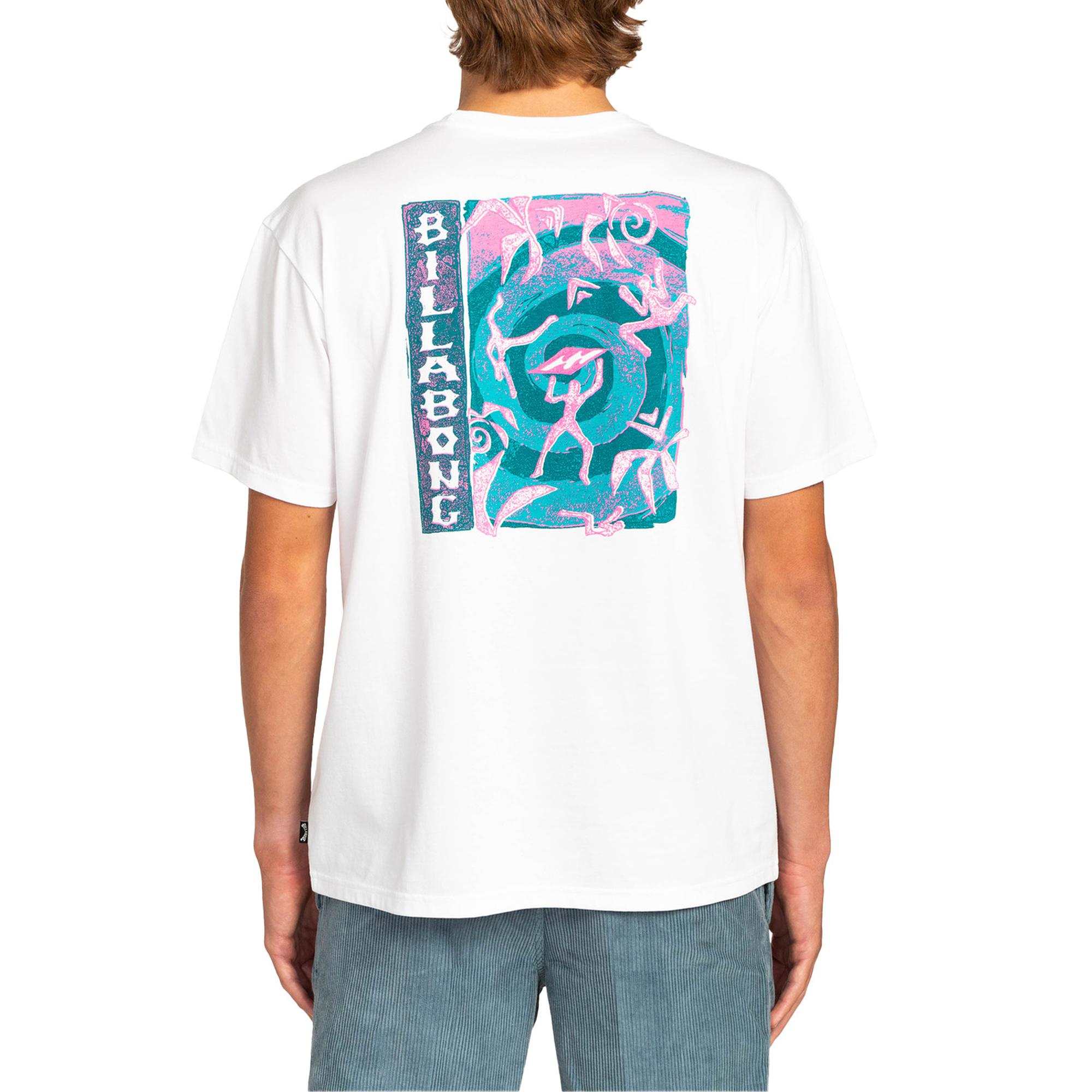 Billabong Spiral Ss Erkek Beyaz Tişört