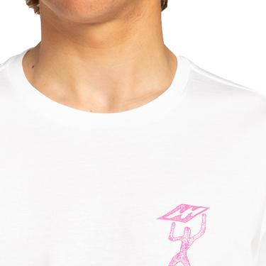  Billabong Spiral Ss Erkek Beyaz Tişört