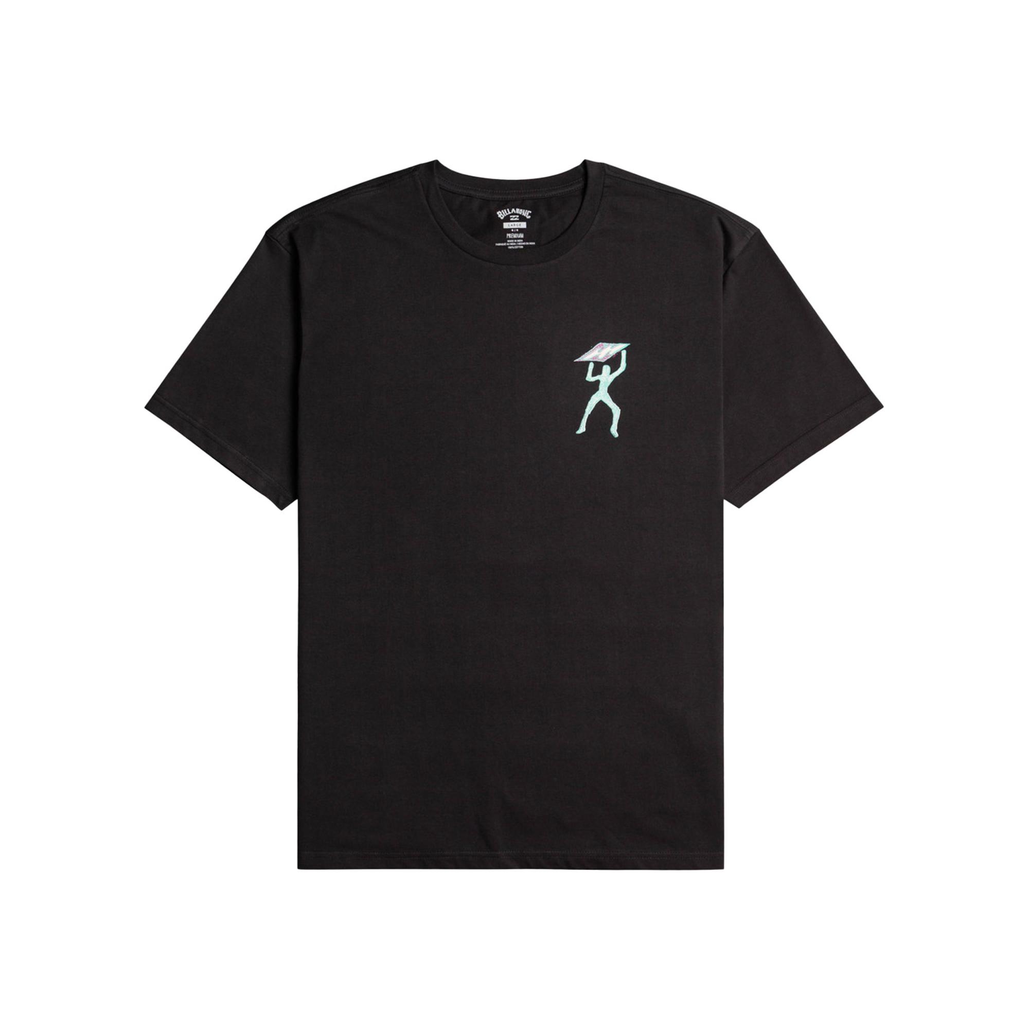 Billabong Spiral Ss Erkek Siyah Tişört