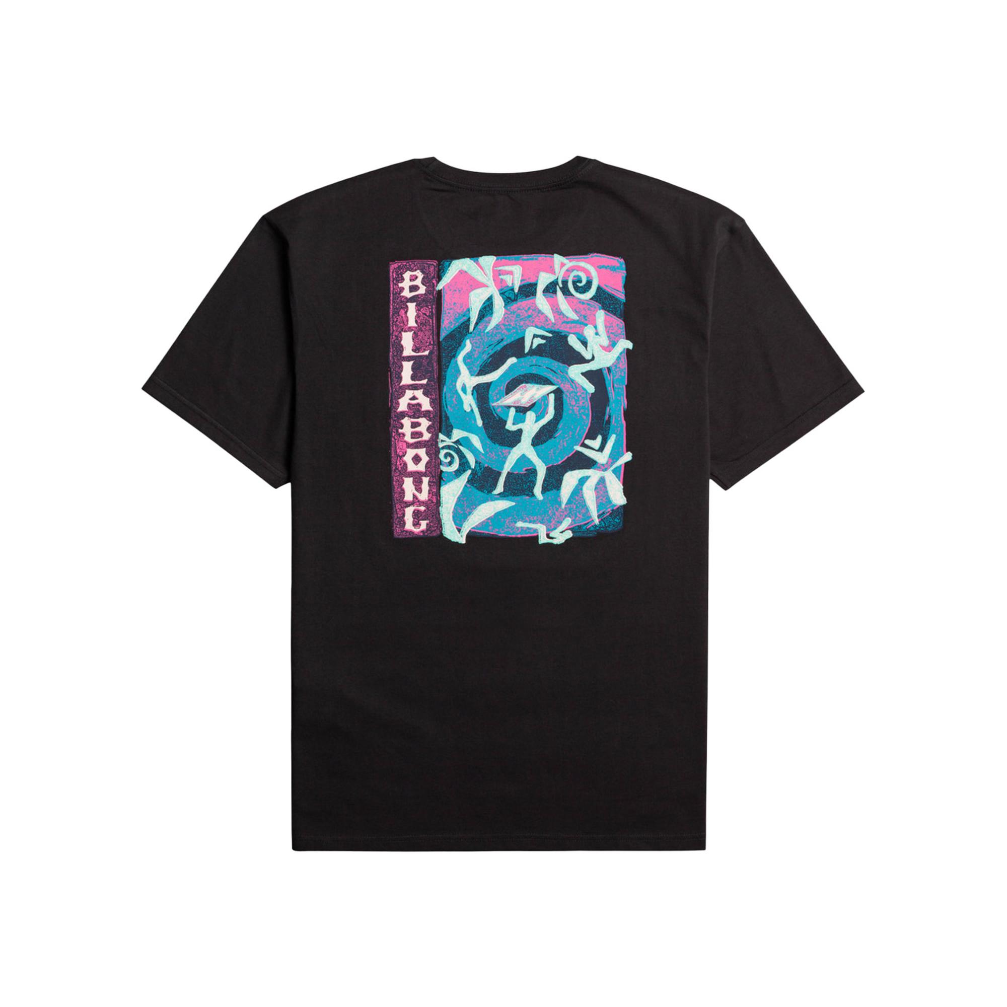 Billabong Spiral Ss Erkek Siyah Tişört