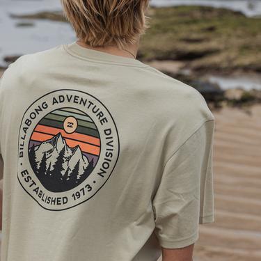  Billabong Sun Up Ss Erkek Yeşil Tişört