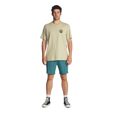  Billabong Sun Up Ss Erkek Yeşil Tişört