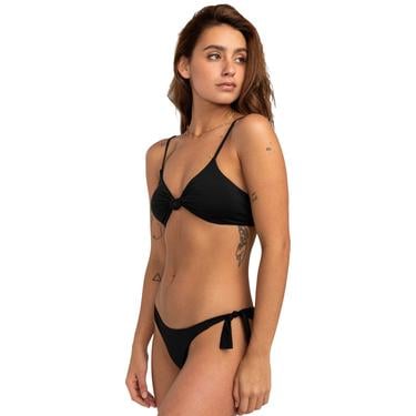 Billabong Sol Searcher Knotted Trilet Kadın Siyah Bikini Üst