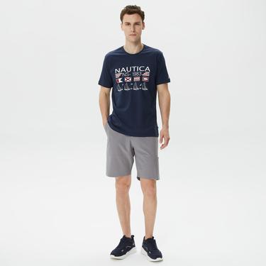  Nautica Erkek Gri Bermuda