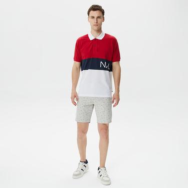  Nautica Erkek Kırmızı Classic Fit Kısa Kollu Polo