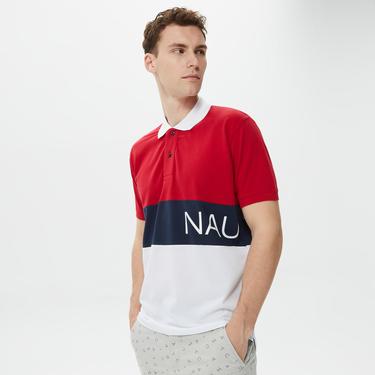  Nautica Erkek Kırmızı Classic Fit Kısa Kollu Polo