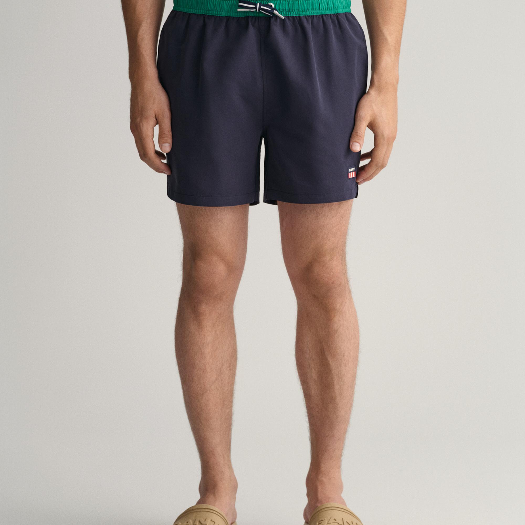 GANT Erkek Lacivert Mayo Şort