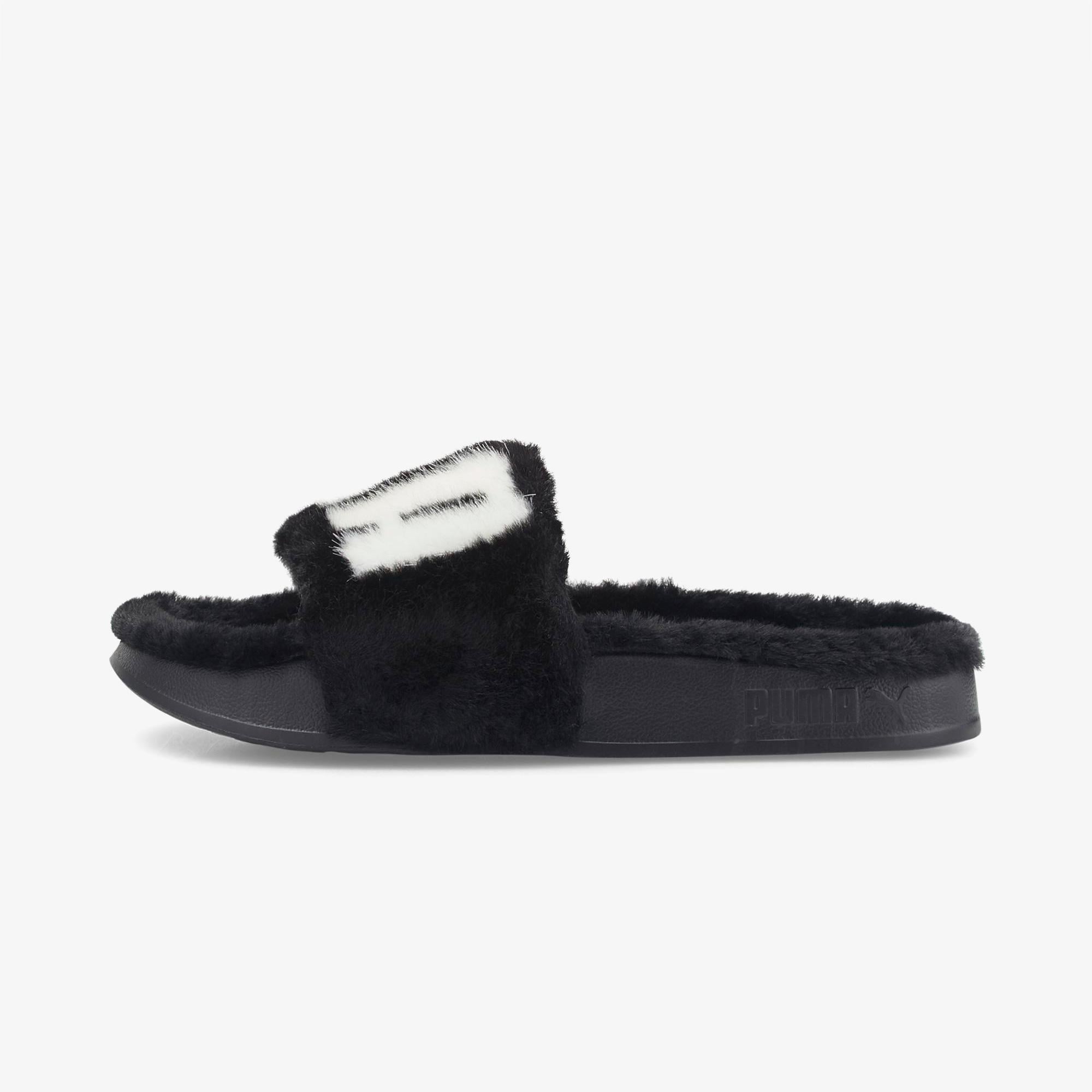 Puma Leadcat 2.0 Fuzz Wns Kadın Siyah Terlik