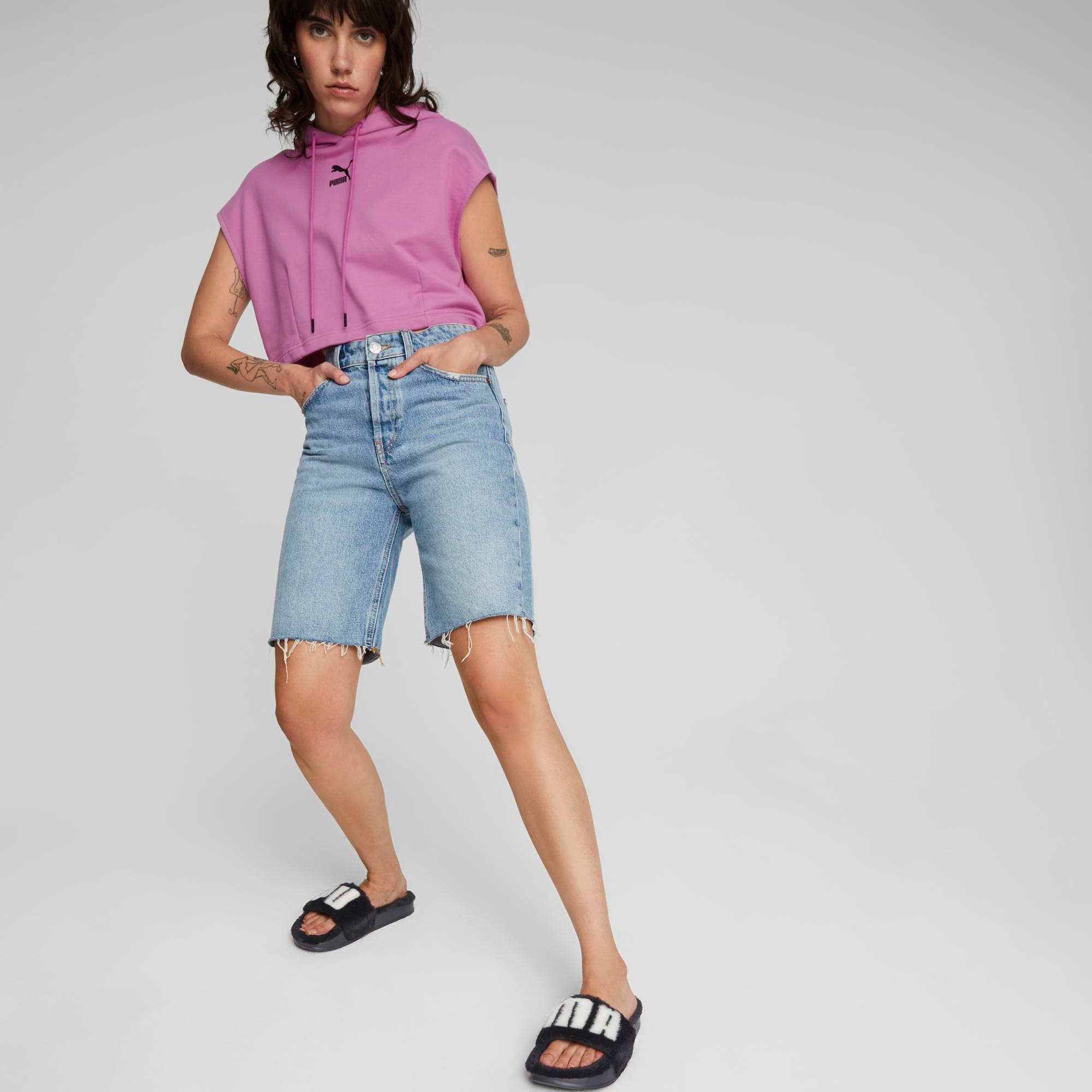 Puma Leadcat 2.0 Fuzz Wns Kadın Siyah Terlik