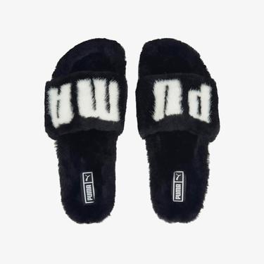  Puma Leadcat 2.0 Fuzz Wns Kadın Siyah Terlik