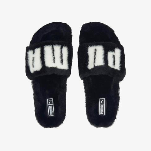  Puma Leadcat 2.0 Fuzz Wns Kadın Siyah Terlik