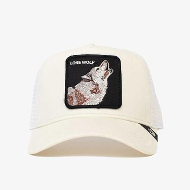  Goorin Bros The Lone Wolf Unisex Beyaz Şapka