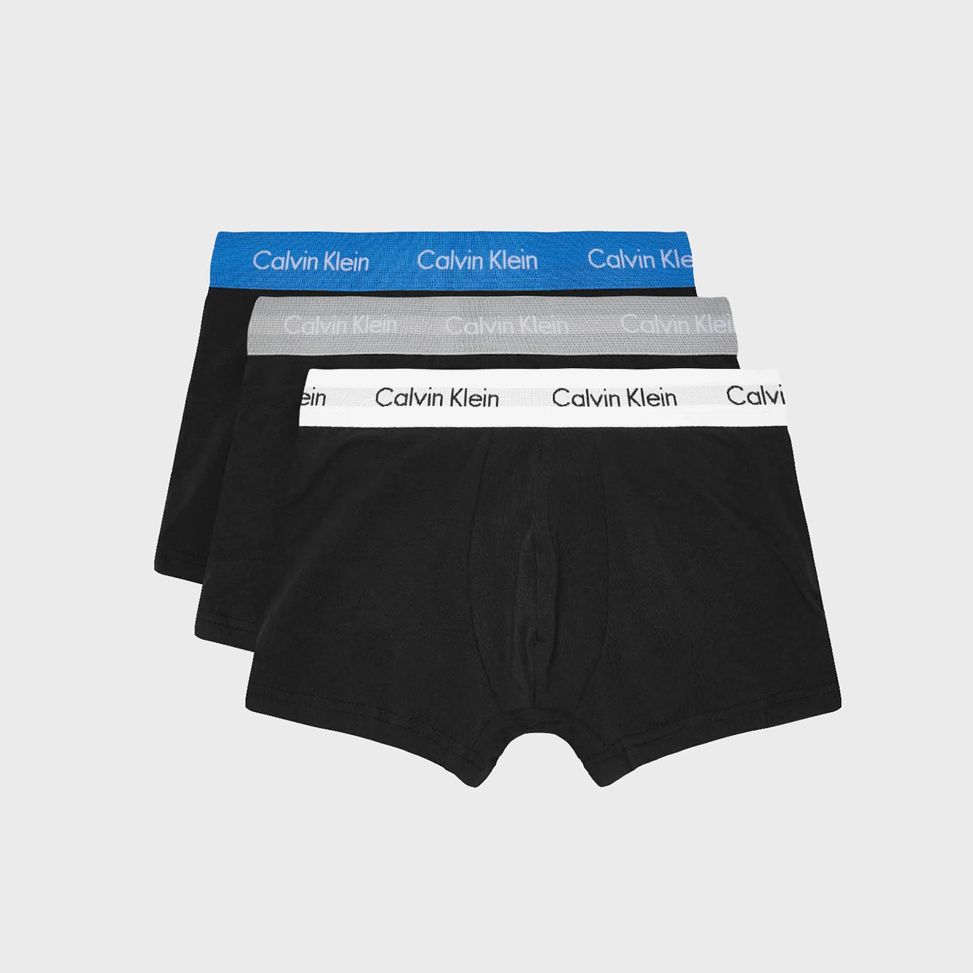 Calvin Klein 3'lü Classic Erkek Siyah Boxer