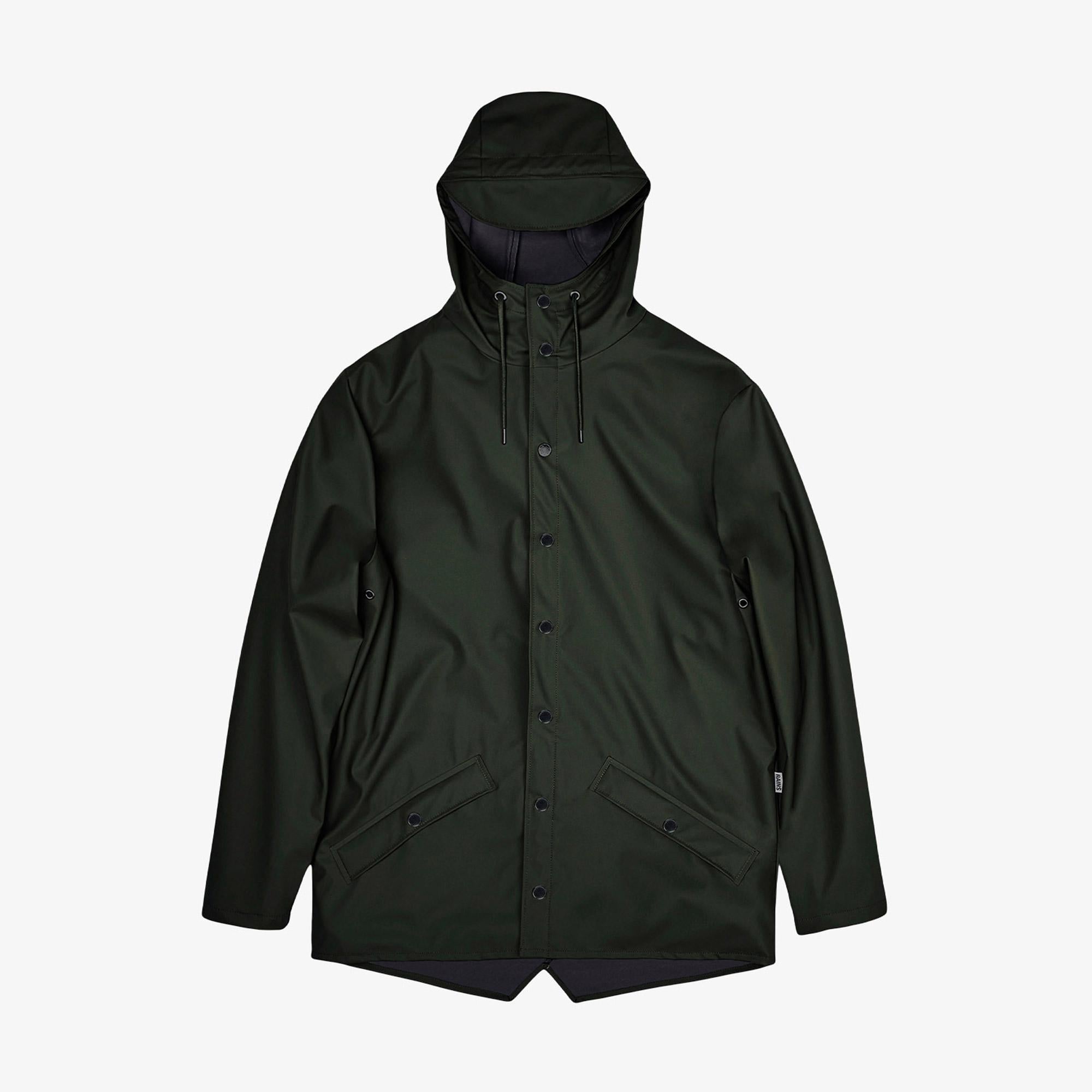 Rains Unisex Yeşil Yağmurluk