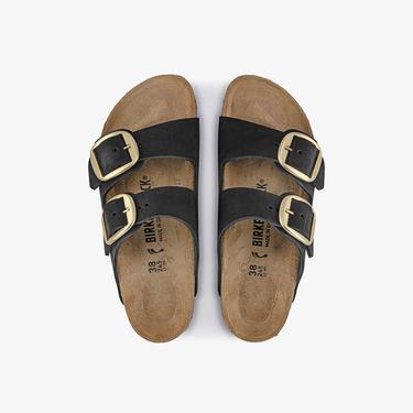 Birkenstock Arizona Big Buckle Lenb Kadın Siyah Terlik