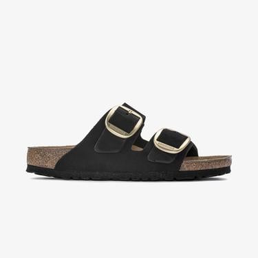  Birkenstock Arizona Big Buckle Lenb Kadın Siyah Terlik