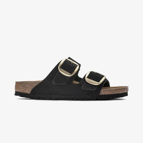  Birkenstock Arizona Big Buckle Lenb Kadın Siyah Terlik