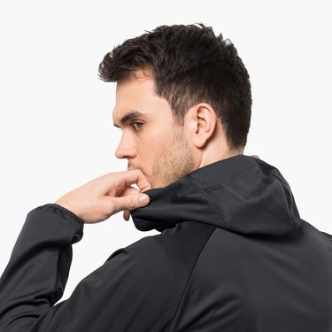  Jack Wolfskin Feldberg Hoody Erkek Gri Sweatshirt