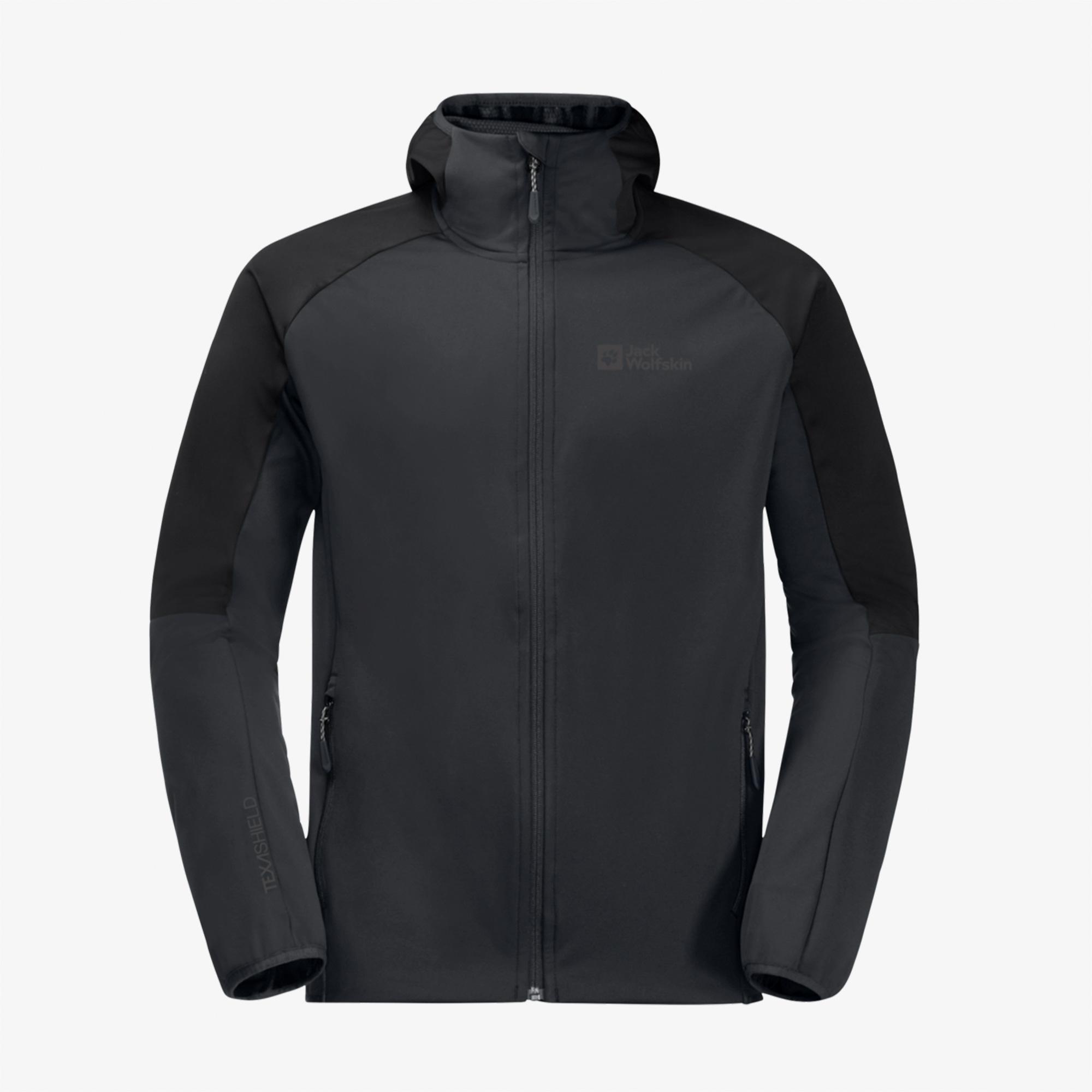 Jack Wolfskin Feldberg Hoody Erkek Gri Sweatshirt