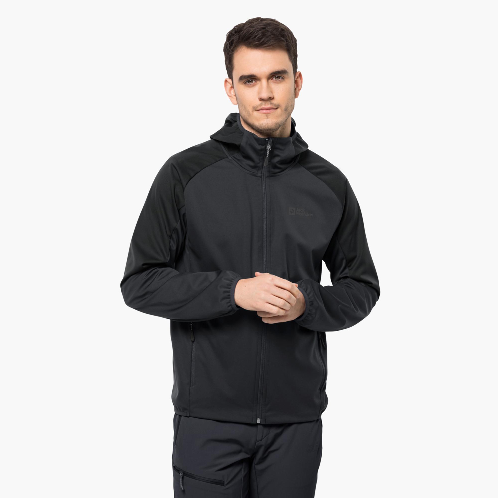 Jack Wolfskin Feldberg Hoody Erkek Gri Sweatshirt