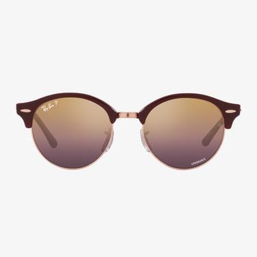  Ray-Ban Round Bordeaux Güneş Gözlüğü