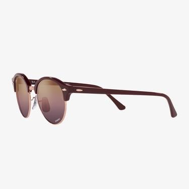 Ray-Ban Round Bordeaux Güneş Gözlüğü