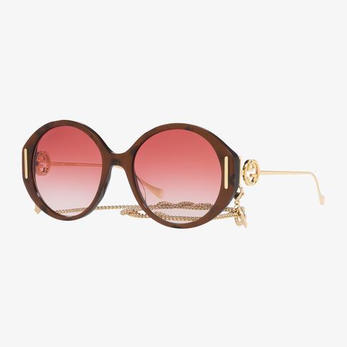  Gucci 0GC001958 Kadın Kahverengi Güneş Gözlüğü