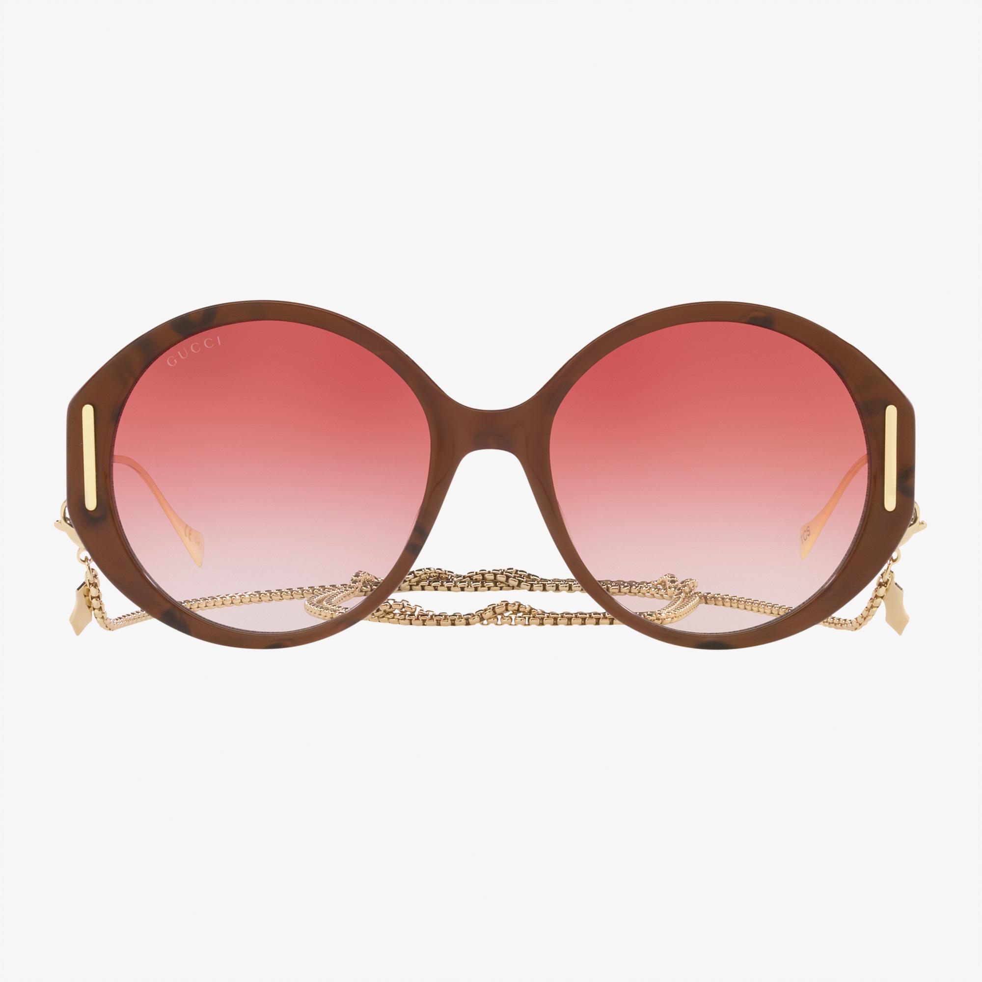 Gucci 0GC001958 Kadın Kahverengi Güneş Gözlüğü