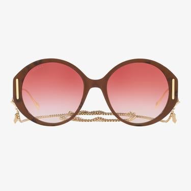  Gucci 0GC001958 Kadın Kahverengi Güneş Gözlüğü