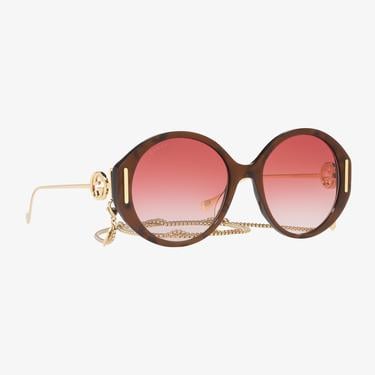  Gucci 0GC001958 Kadın Kahverengi Güneş Gözlüğü