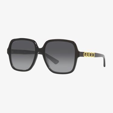  Gucci Rectangle Siyah Güneş Gözlüğü