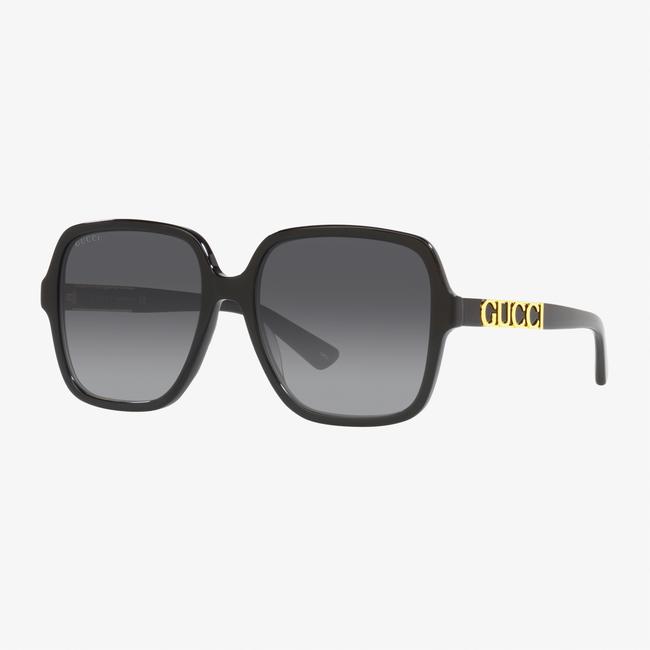  Gucci Rectangle Siyah Güneş Gözlüğü