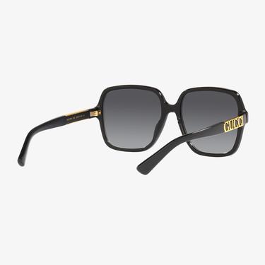  Gucci Rectangle Siyah Güneş Gözlüğü