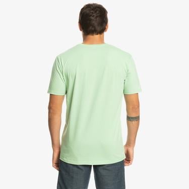  Quiksilver Complogo Erkek Yeşil Günlük T-Shirt