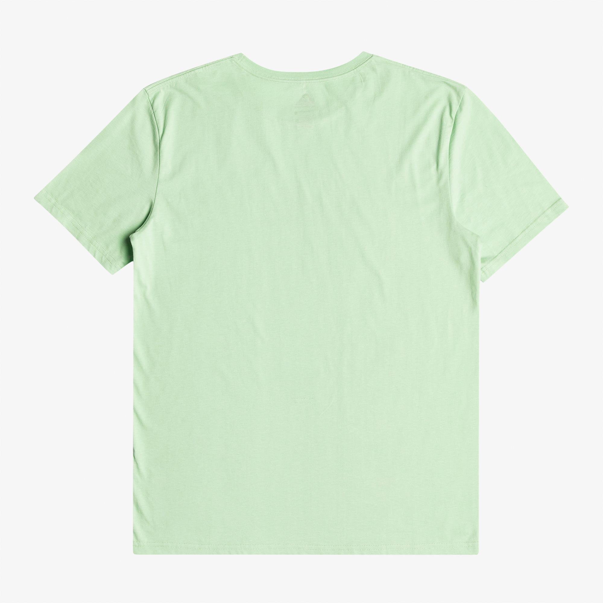 Quiksilver Complogo Erkek Yeşil Günlük T-Shirt