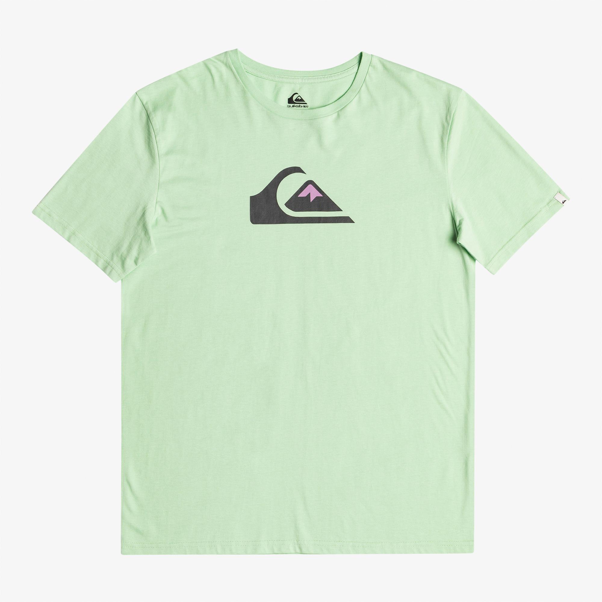 Quiksilver Complogo Erkek Yeşil Günlük T-Shirt