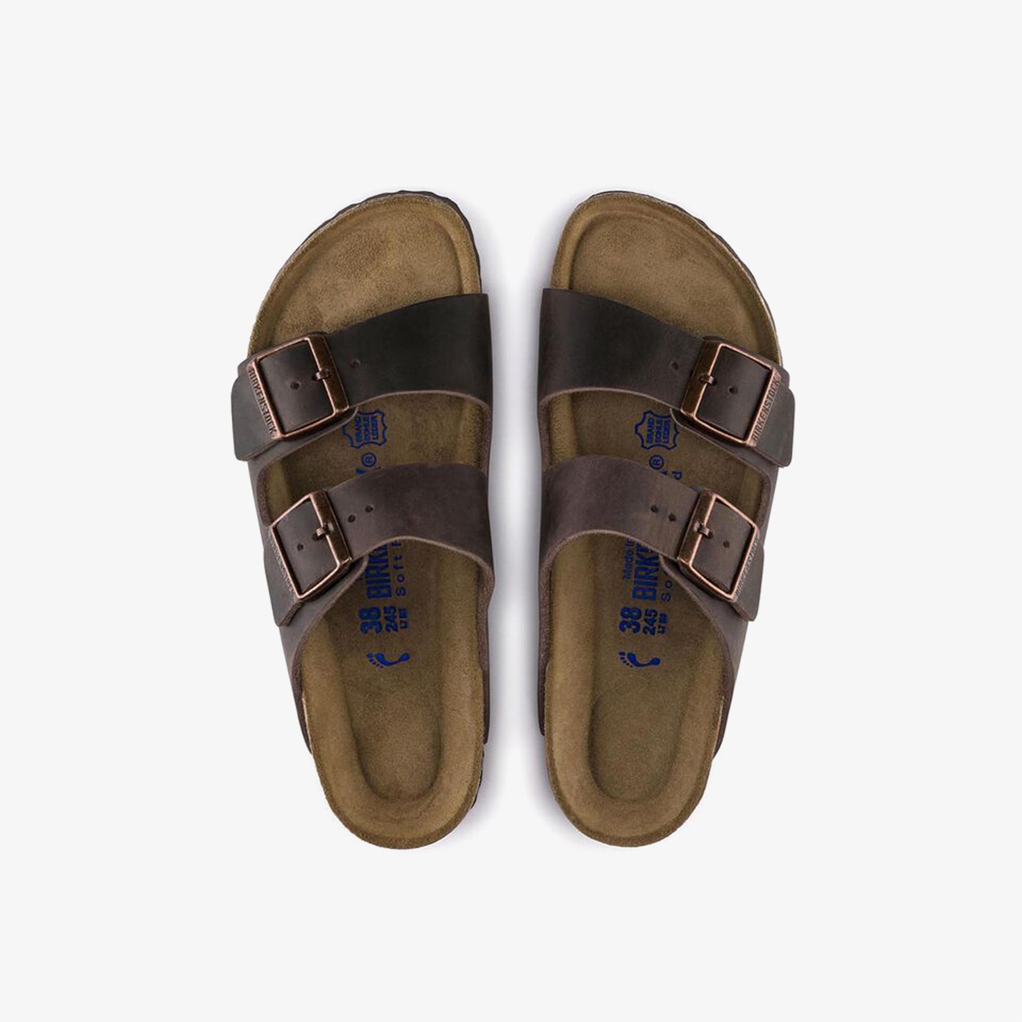 Birkenstock Arizona Nu Oiled SFB Unisex Kahverengi Terlik - Görsel 5