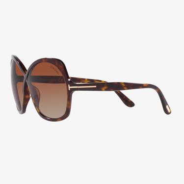  Tom Ford TR001539 Kadın Kahverengi Güneş Gözlüğü