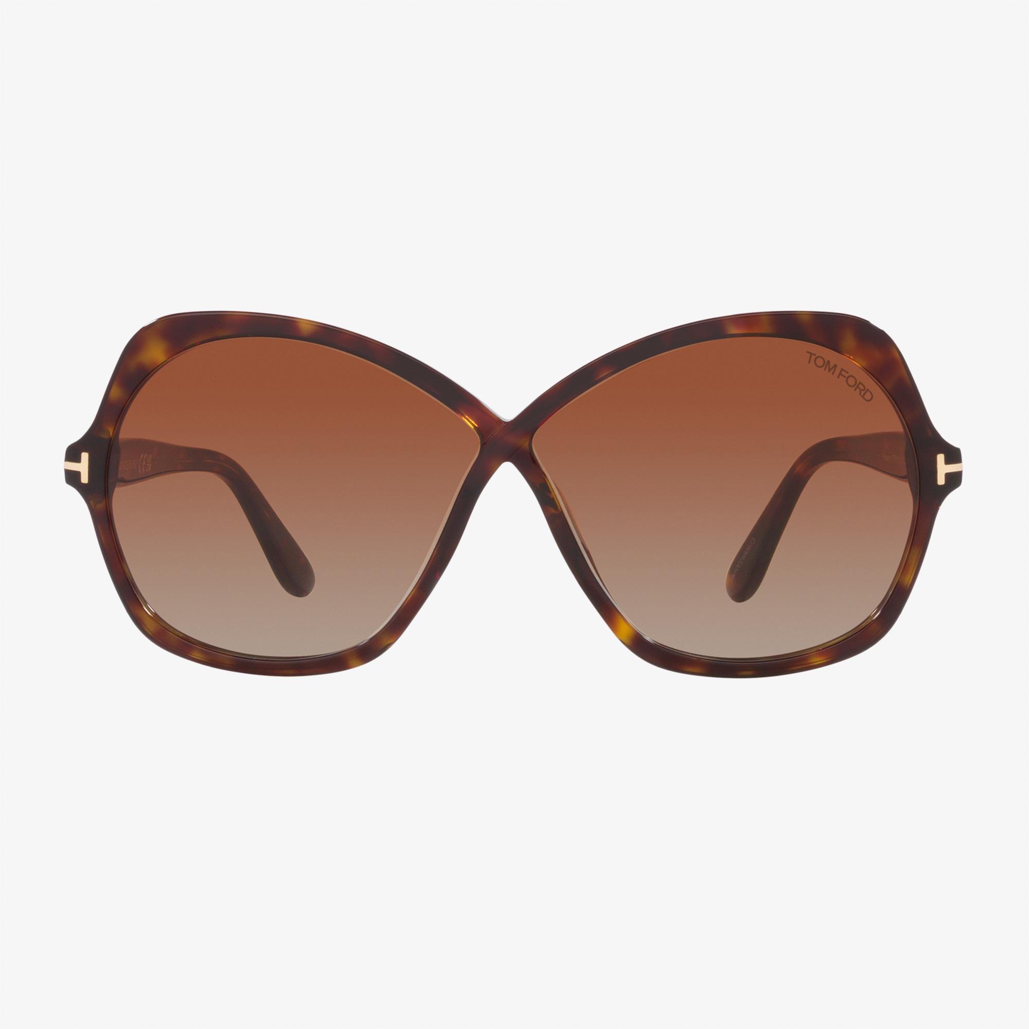 Tom Ford TR001539 Kadın Kahverengi Güneş Gözlüğü