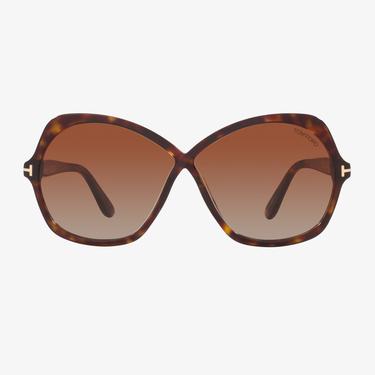  Tom Ford TR001539 Kadın Kahverengi Güneş Gözlüğü