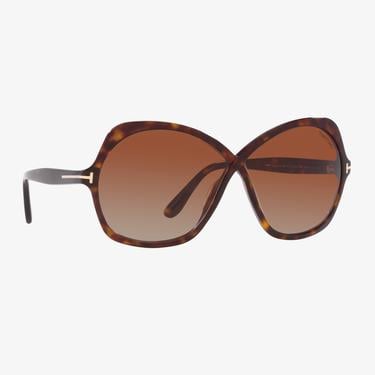  Tom Ford TR001539 Kadın Kahverengi Güneş Gözlüğü